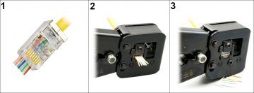 EKRANĒTS MODULĀRAIS SPRAUDNIS RJ45T/6-EKRAN*P100 TIPS EZ